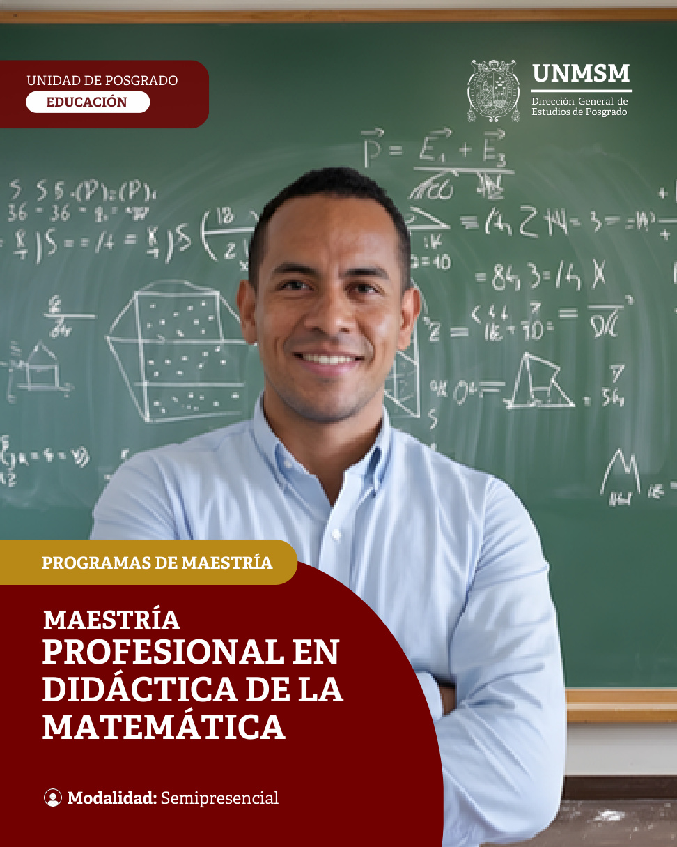 Maestría Profesional en Didáctica de la Matemática